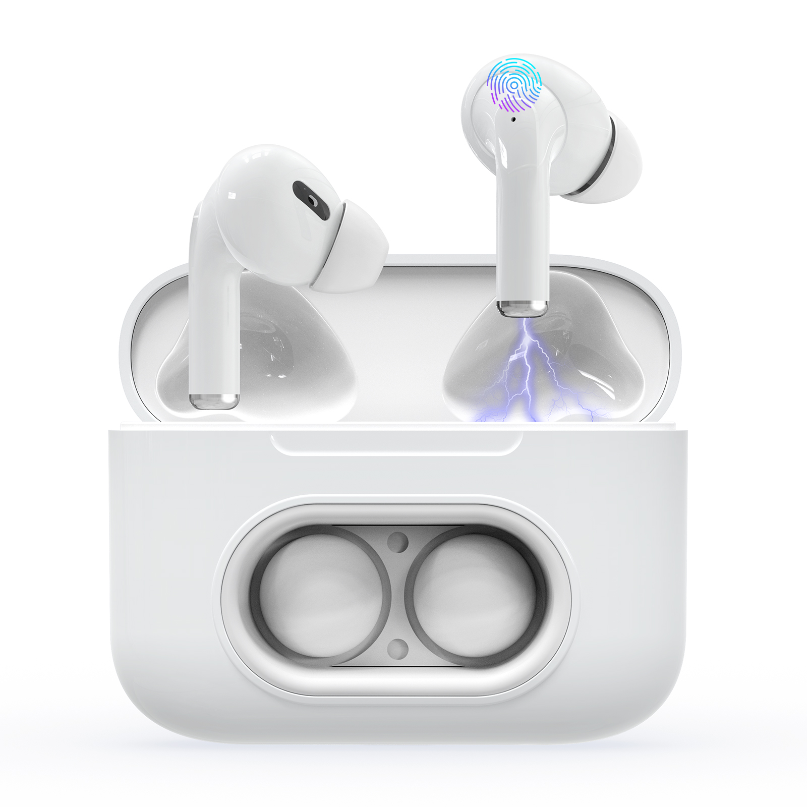 TWS Wireless Earbuds,Bluetooth Earburds Stereo, A5 Wireless Earphones with Mic Mini In-Ear Earbuds Earphones Earpiece